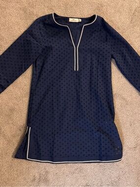 Vineyard vines Navy tunic cover up